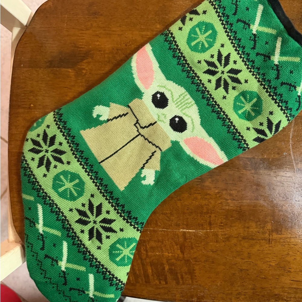 Yoda Christmas Stocking